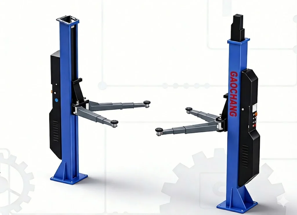 GC-8.0TPFI 无线同步双柱举升机